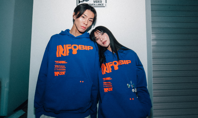 Models wearing Infobip hoodies