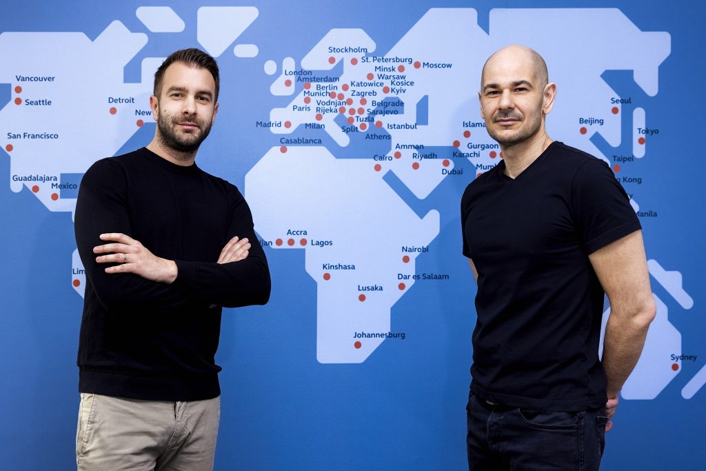 Marijan Cipcic and Ivan Burazin, Infobip