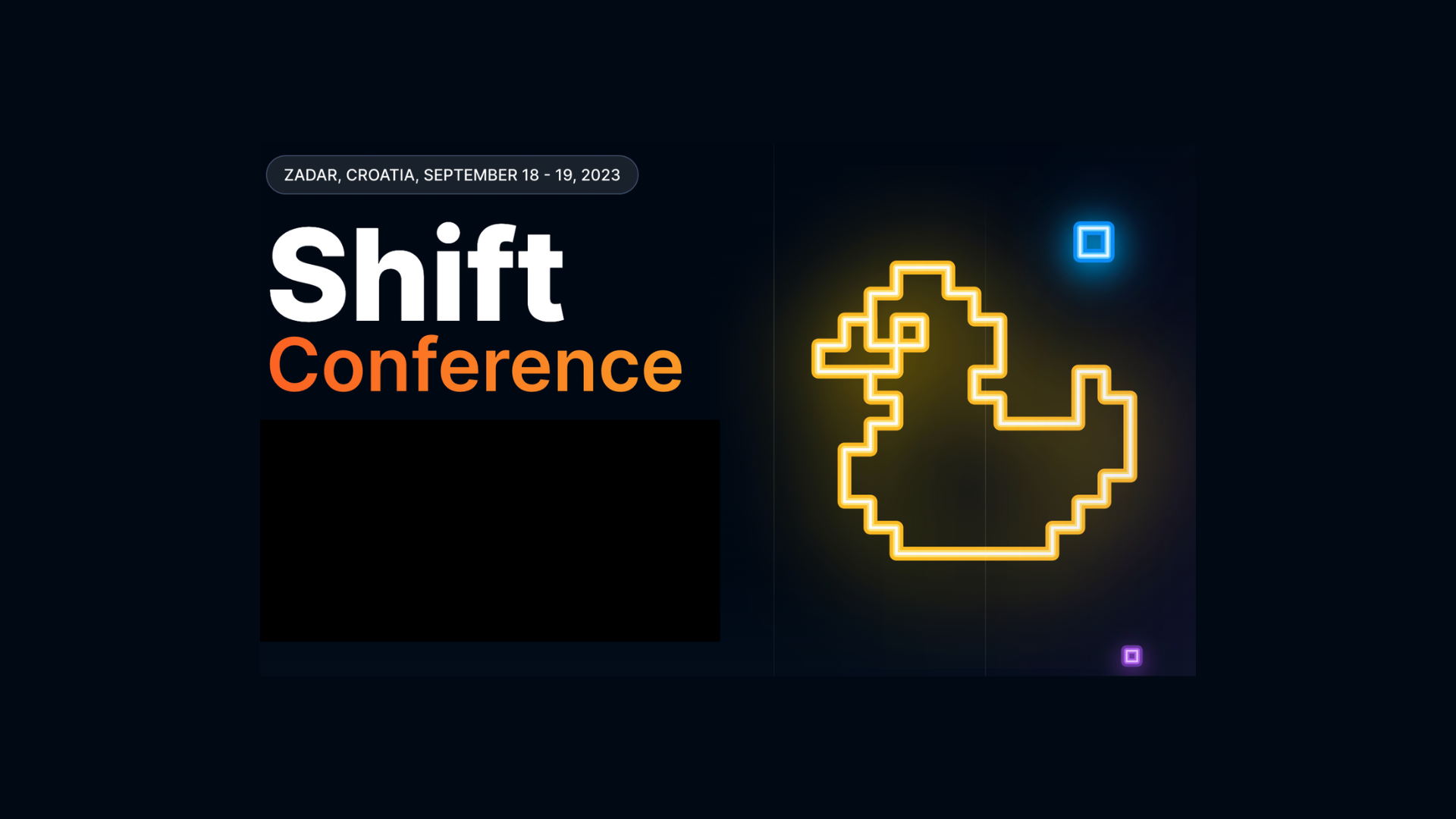 Shift conference 2023 in Zadar, Croatia
