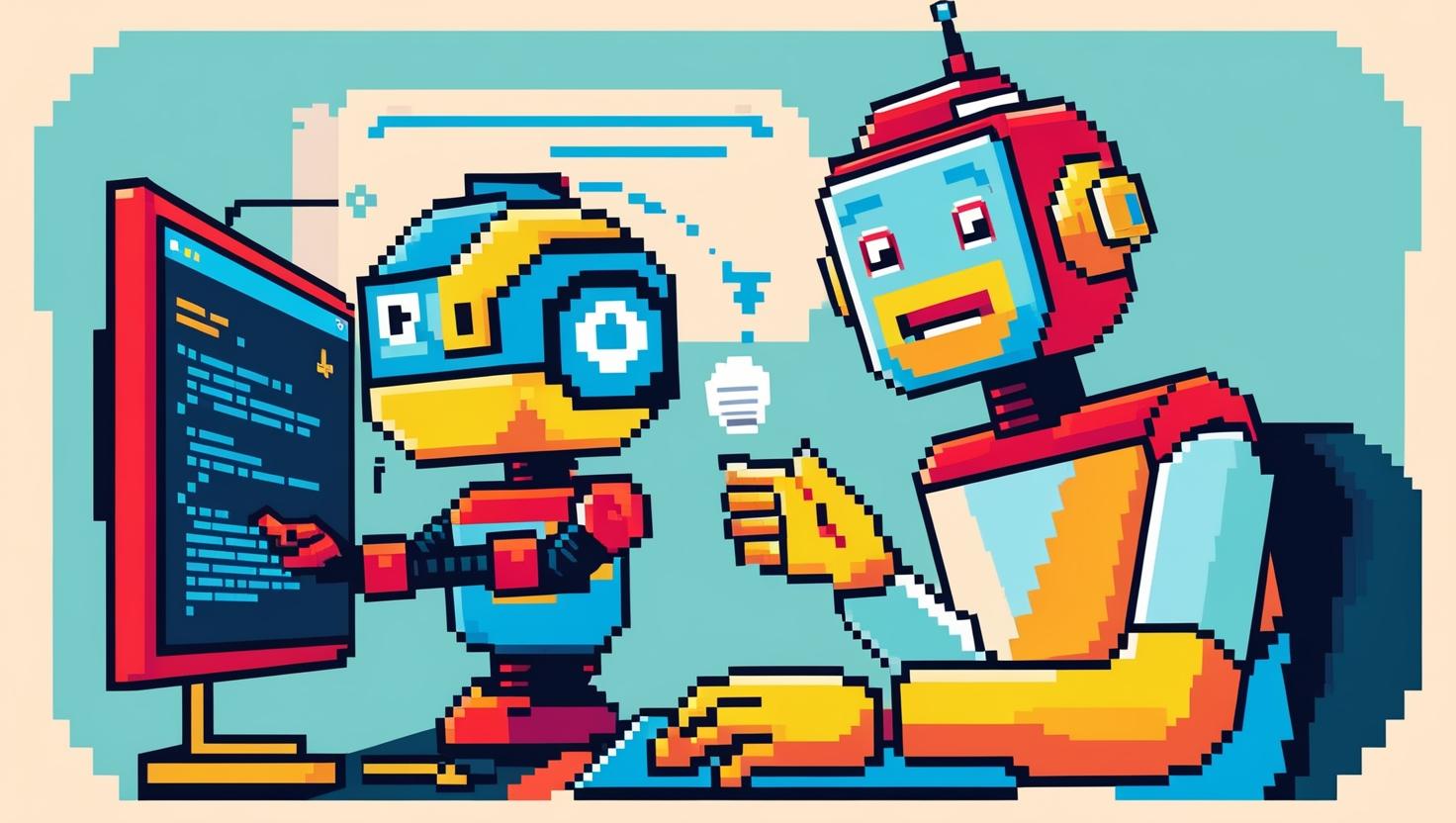 an image of an ethical and friendly AI robot