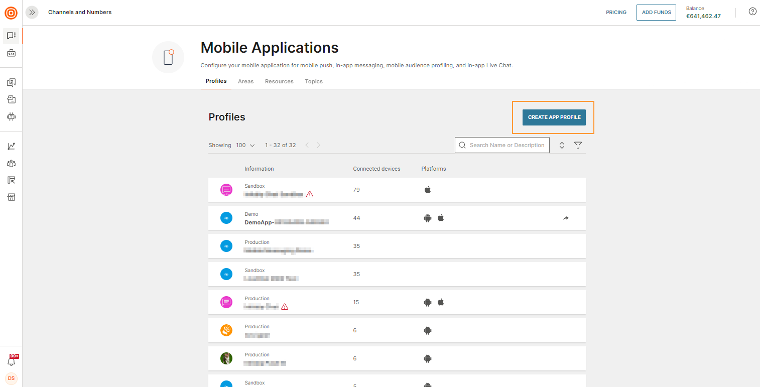MAM - Create App Profile