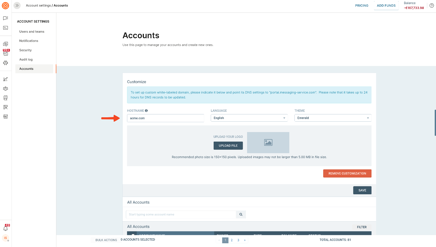 Essentials - Customize your account